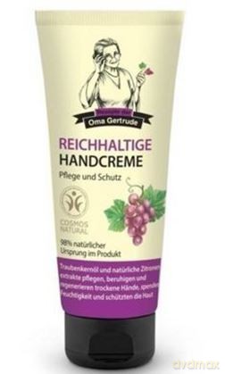 Oma Gertrude Krem do rąk nawilżający Winogrono i Cytryna 75 ml