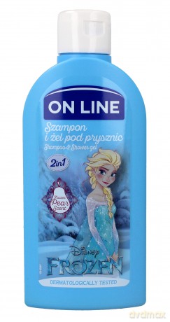 On Line Disney Frozen Szampon i żel pod prysznic 2w1 250 ml