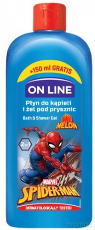 On Line Disney Spider Man Płyn do kąpieli i żel pod prysznic 2w1 400 ml