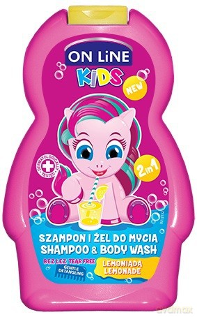 On Line Kids Szampon 2w1 Lemoniada 250 ml
