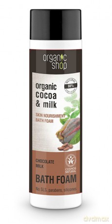 Organic Schop Płyn do kąpieli Odżywczy Mleczna czekolada BDIH