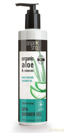 Organic Schop Żel pod prysznic Nawilżający Źródła termalne SPA 280 ml