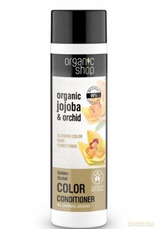 Organic Shop Balsam do włosów farbowanych Złota Orchidea BDIH