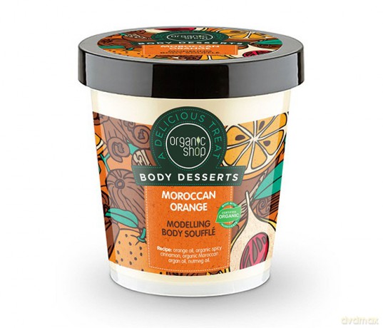 Organic Shop Body Desserts Krem do ciała Modelujący Moroccan Orange 450 ml