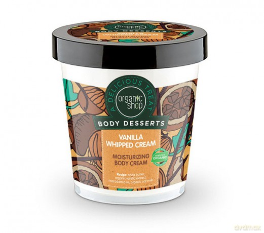 Organic Shop Body Desserts Krem do ciała Nawilżający Vanilia Whipped Cream