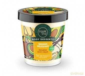 Organic Shop Body Desserts Krem do ciała Regeneracyjny Banana Milkshake