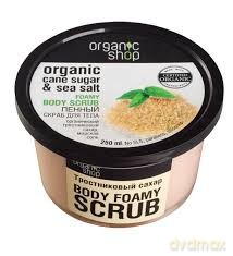 Organic Shop Peeling do ciała Cukier trzcinowy 250 ml