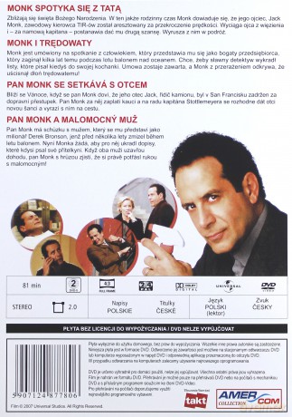 Monk 61: Monk spotyka się z tatą / Monk i trędowaty (0) [DVD]