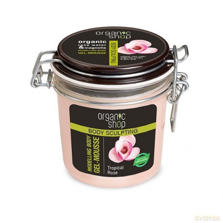 Organic Shop SLIM Żel-Mus do ciała Modelujący Róża Tropiku 350 ml
