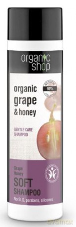 Organic Shop Szampon do włosów Eco Winogrona i Miód