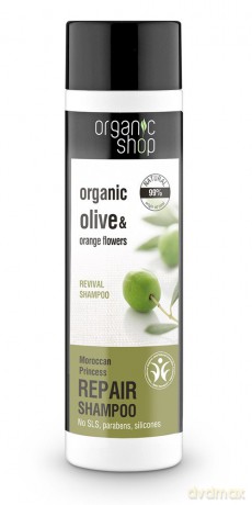 Organic Shop szampon do włosów Regenerujący Księżniczka Maroko