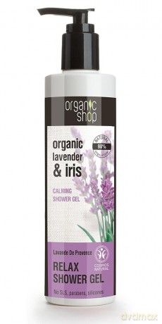 Organic Shop Żel pod prysznic Relaksujący Lawenda Prowansji