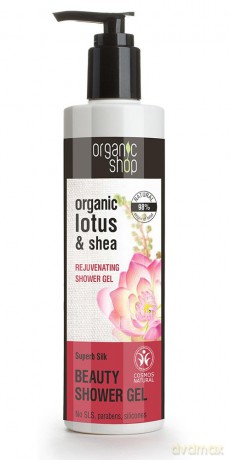 Organic Shop Żel pod prysznic Upiększający Jedwabna Rozkosz