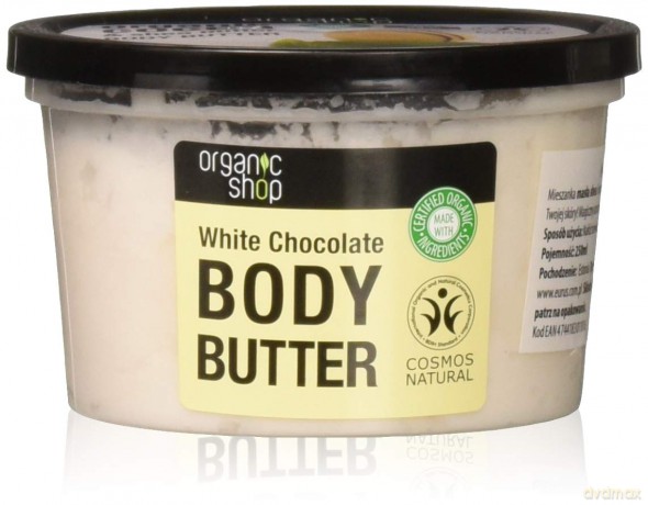 Organic Shop 250 ml Masło d/ciała Biała czekolada
