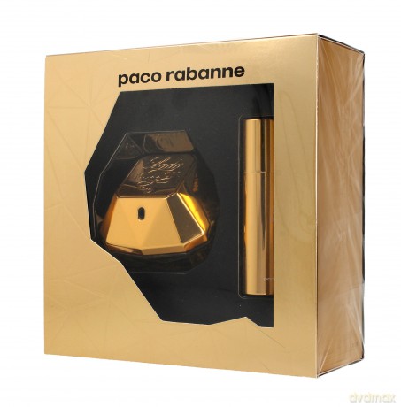 Paco Rabanne Lady Million Zestaw prezentowy (woda toaletowa 50 ml + woda toaletowa mini 10 ml)