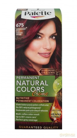 Palette Permanent Natural Colors Farba do włosów Hibiskusowy Brąz nr 675