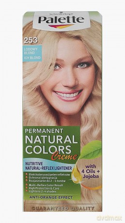 Palette Permanent Natural Colours Farba do włosów Lodowy Blond nr 253