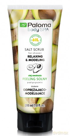 Paloma Body Spa Peeling solny pod prysznic odprężająco-modelujący 200 ml