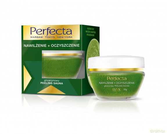 Perfecta Peelingi i Maski Nawilżenie + Oczyszczenie (glicerynowy peeling-sauna) 55g