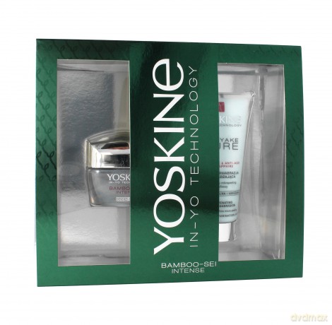 Perfecta Zestaw prezentowy Yoskine Bamboo-Sei Intense (krem dzień/noc 50 ml + peeling szafirowy 75 ml)