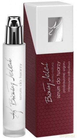 Biały Jeleń Dermo-natura Serum do twarzy pozbawionej wigoru, intensywna odbudowa