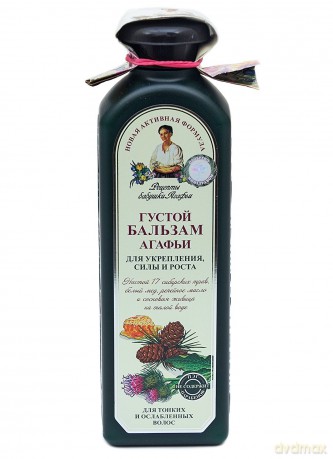 Receptury Babci Agafii Balsam do włosów Ziołowy 350 ml Gęsty