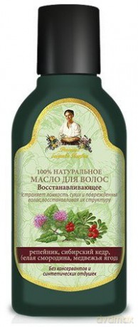 Receptury Babci Agafii Olejek do włosów regenerujący 150 ml