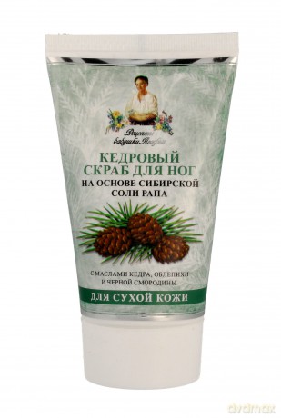 Receptury Babci Agafii Scrub do stóp cedrowy 150 ml