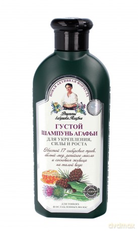 Receptury Babci Agafii Szampon 350 ml Ziołowy Gęsty