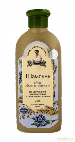 Receptury Babci Agafii Szampon do wszystkich do włosów pozbawionych objętości Objetość 350 ml