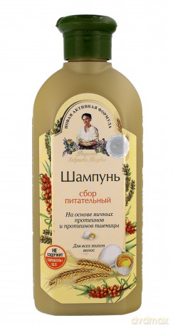Receptury Babci Agafii Szampon do wszystkich typów włosów Odżywczy 350 ml