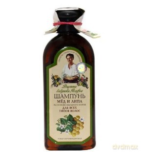 Receptury Babuszki Agafii Szampon miód i lipa dla wszystkich włosów 350 ml