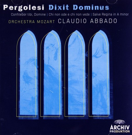 Claudio Abbado: Pergolesi: Dixit Dominus, Salve Regina [CD]