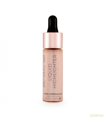 Makeup Revolution Liquid Highlighter Liquid Luminous Gold