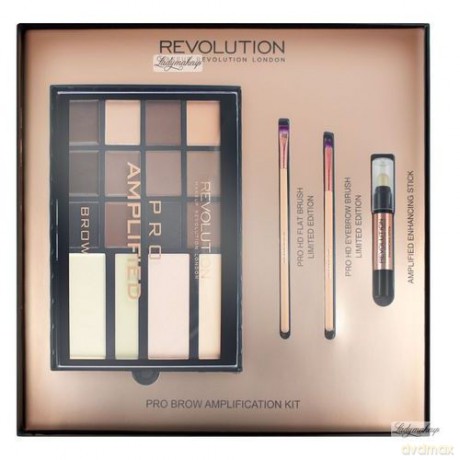 Makeup Revolution Zestaw Brown Amplification
