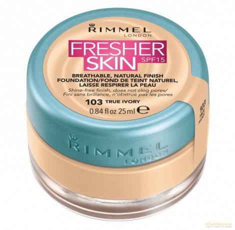 Rimmel Podkład Fresher Skin nr 103 True Ivory 25 ml