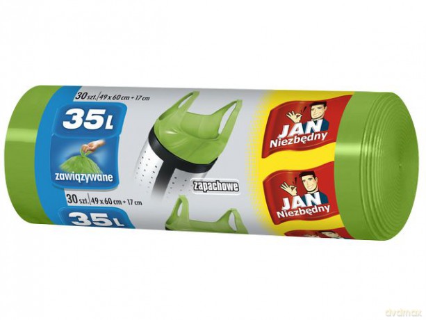 Jan Niezbędny Worki na śmieci 35l 30szt