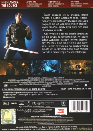 Nieśmiertelny Quadrilogy [4DVD]