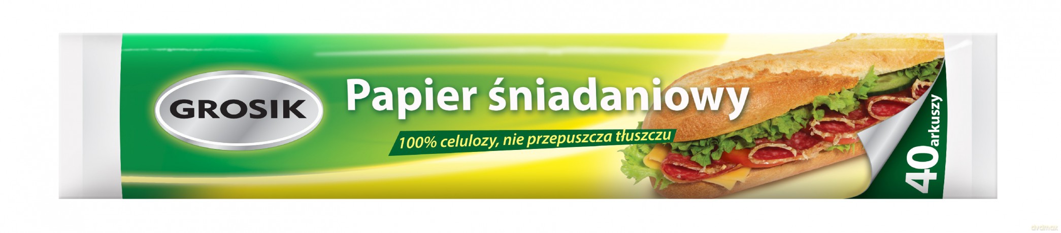Jan Niezbędny Grosik Papier śniadaniowy 40arkuszy