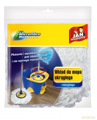 Jan Niezbędny Mop rotacyjny okrągły - wkład 1 szt