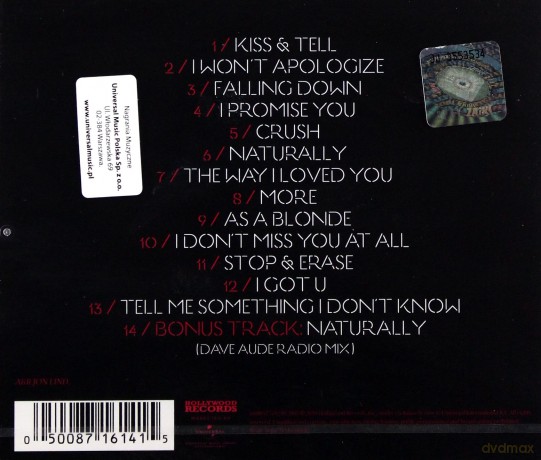 Selena Gomez & The Scene: Kiss & Tell (International Edition) [CD]