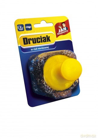 Jan Niezbędny Zmywak-druciak z rączką 1 szt