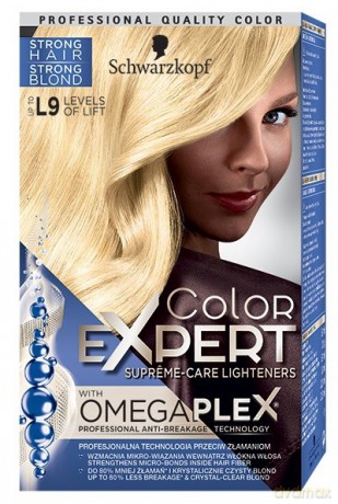 Schwarzkopf Color Expert Krem - rozjaśniacz do włosów nr L9 1op.