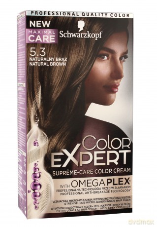Schwarzkopf Color Expert Krem koloryzujący do włosów nr 5. 3 Naturalny Brąz 1op.