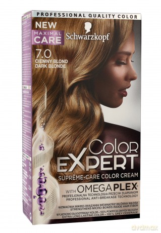 Schwarzkopf Color Expert Krem koloryzujący do włosów nr 7. 0 Ciemny Blond 1op.