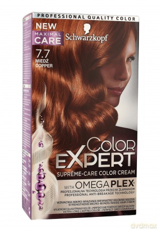 Schwarzkopf Color Expert Krem koloryzujący do włosów nr 7. 7 Miedź 1op.