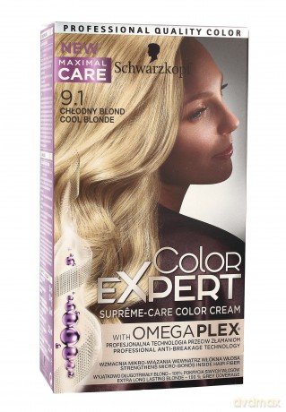 Schwarzkopf Color Expert Krem koloryzujący do włosów nr 9. 1 Chłodny Blond 1op.