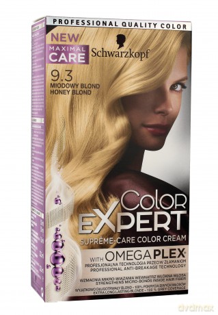 Schwarzkopf Color Expert Krem koloryzujący do włosów nr 9. 3 Miodowy Blond 1op.