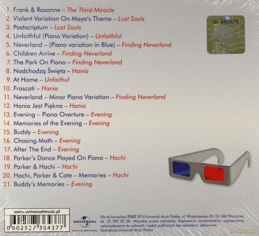 Jan Kaczmarek, Leszek Możdżer: Kaczmarek Played By Możdżer (digipack) [CD]