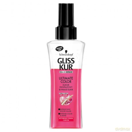 Schwarzkopf Gliss Kur Ultimate Color Eliksir dwufazowy do włosów farbowanych 100 ml